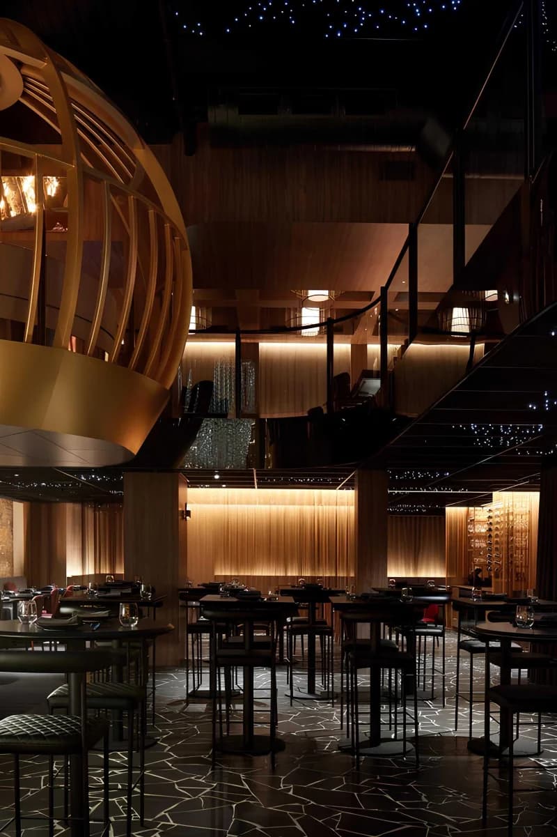 The Golden Orb at Yugen Dining